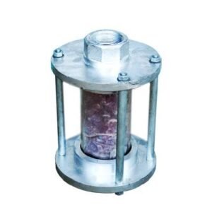 Q-96 - CAST IRON MOISTURE CONTROL CYLINDRICAL SILICA GEL BREATHER