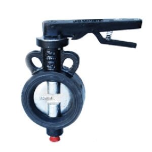 Q-79 (SGI DISC-LEVER OPERATED) - Qinn CAST IRON BUTTERFLY VALVE WAFER TYPE