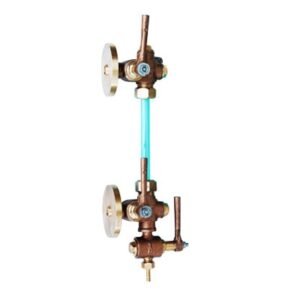 Q-110 - Qinn BRONZE WATER LEVEL GAUGE (SLEEVE PACKED)