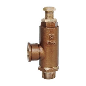 Q-13 - Qinn BRONZE SPRING RELIEF VALVE ( ANGEL TYPE )