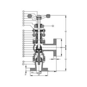 Q-305 - Qinn CAST CARBON STEEL ACCESSIBLE FEED CHECK VALVE